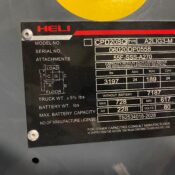 Heli CPD20SQ G3 4,000lbs 3-wheels - photo 9 of 9